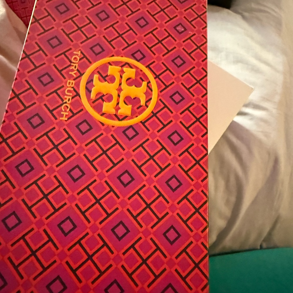 Tory Burch Pink and Orange Patterned Box
